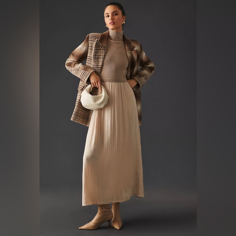Anthropologie Twofer Sweater Dress
